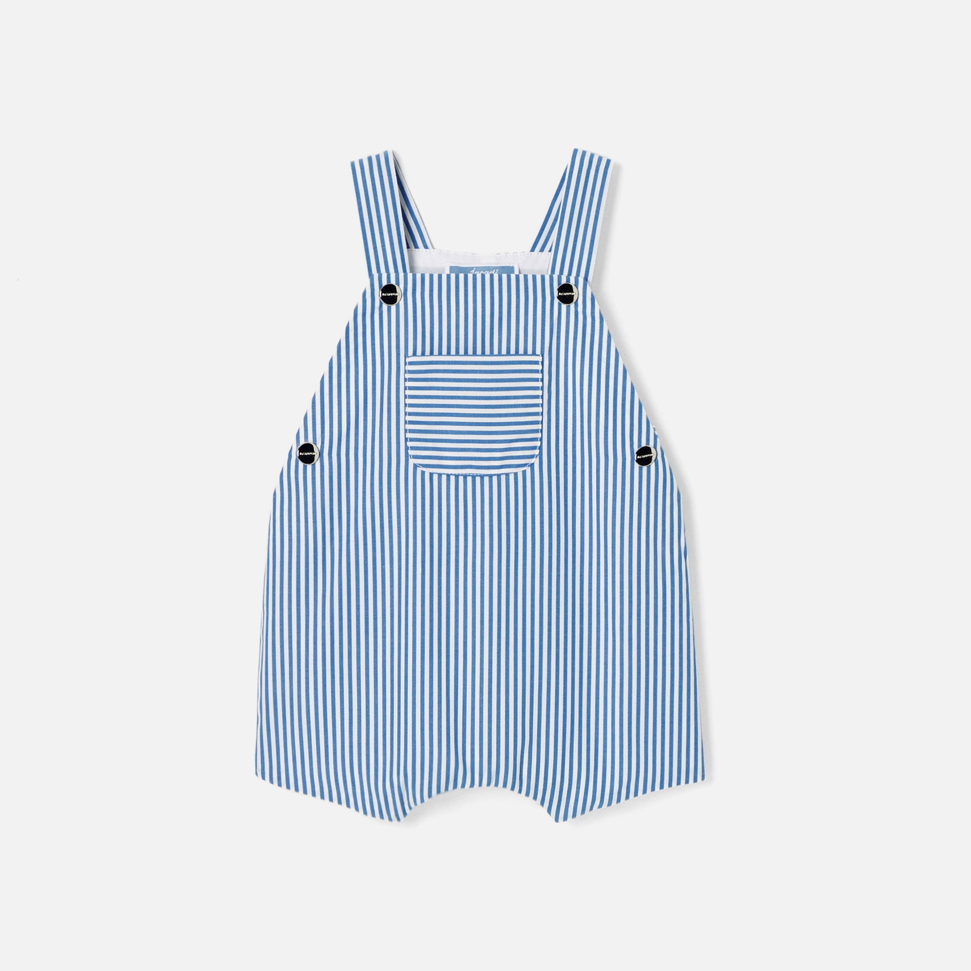 1 QTY / BLEU/BLANC PAP SALOPETTE CAROLIN