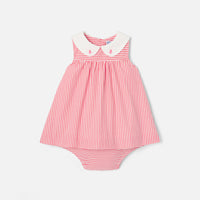 1 QTY / ROUGE/BLANC PAP ROBE CHARMETTE