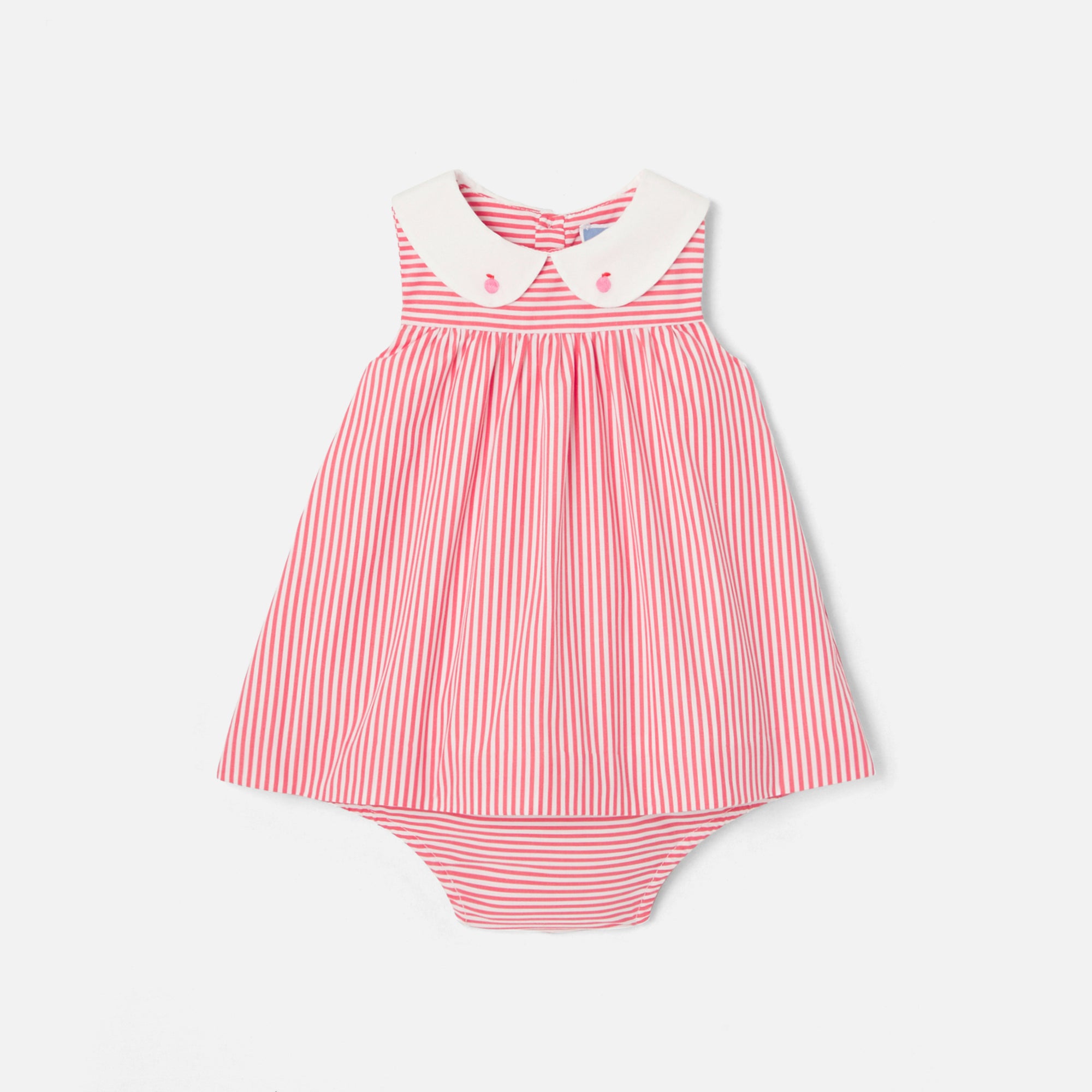 1 QTY / ROUGE/BLANC PAP ROBE CHARMETTE