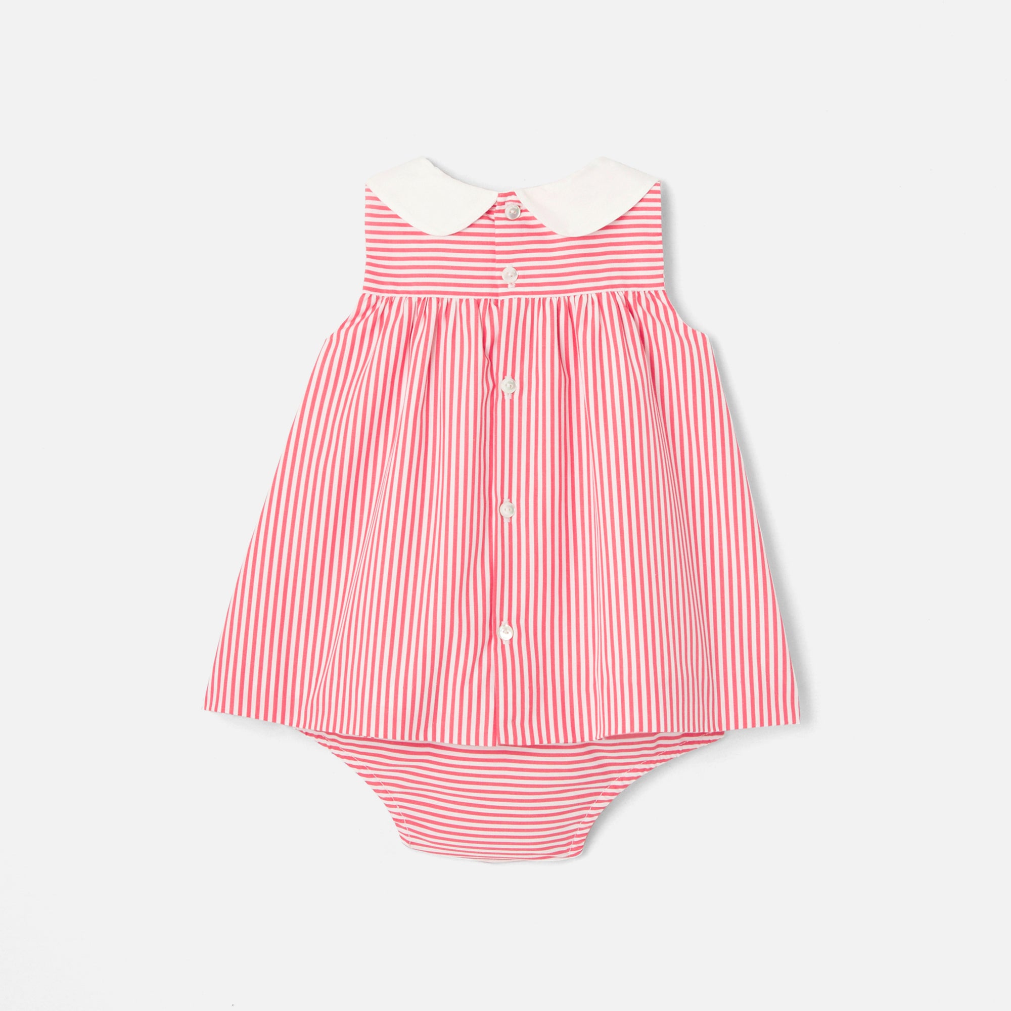 1 QTY / ROUGE/BLANC PAP ROBE CHARMETTE