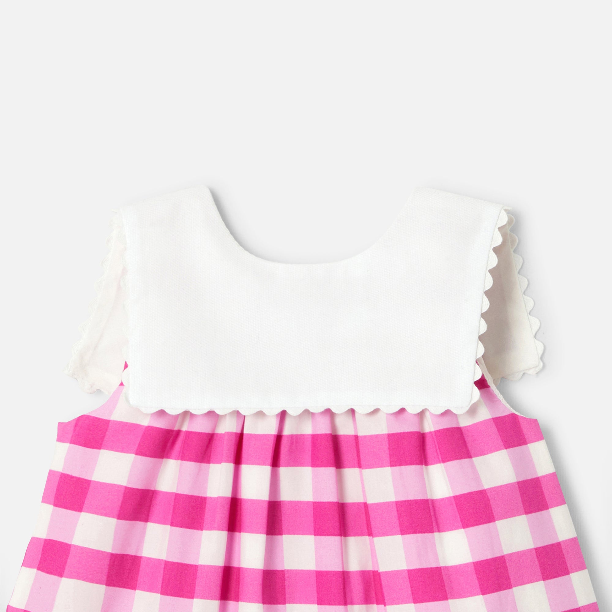 41 QTY / BLANC/ROSE PAP ROBE COURBETTE