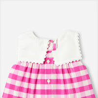 41 QTY / BLANC/ROSE PAP ROBE COURBETTE