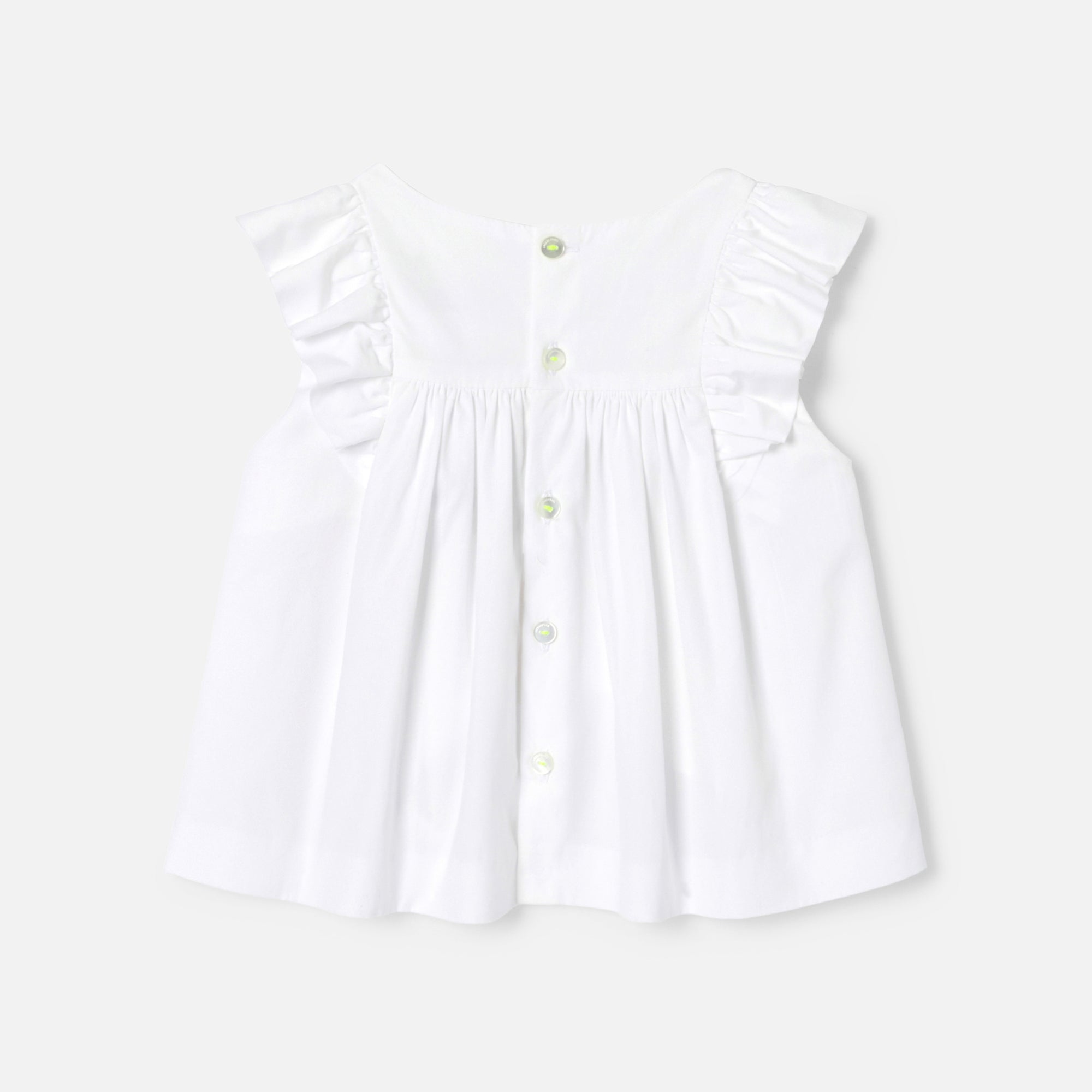 0 QTY / BLANC JACADI PAP TUNIQUE / BLOUSE CALYSSA