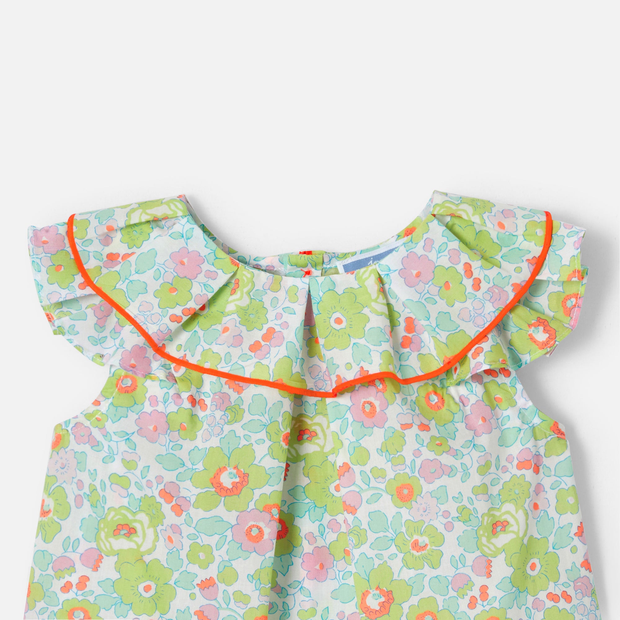 20 QTY / BLANC/MULTICO PAP TUNIQUE / BLOUSE CHARADE