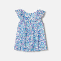 81 QTY / BLEU/MULTICO PAP ROBE CLERVI