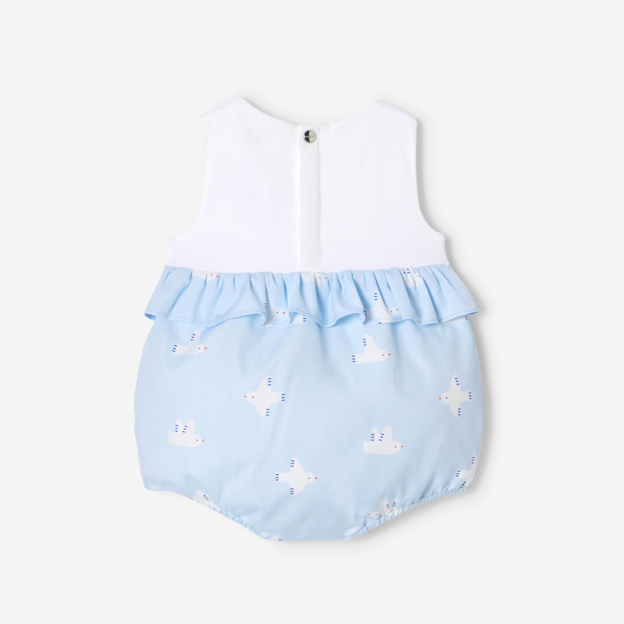 279 QTY / BLANC/MULTICO PAP COMBINAISON/ BLOOMER COPELIA