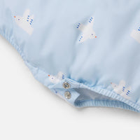 279 QTY / BLANC/MULTICO PAP COMBINAISON/ BLOOMER COPELIA