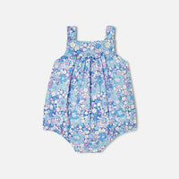 0 QTY / BLEU/MULTICO PAP COMBINAISON/ BLOOMER CORNELIE