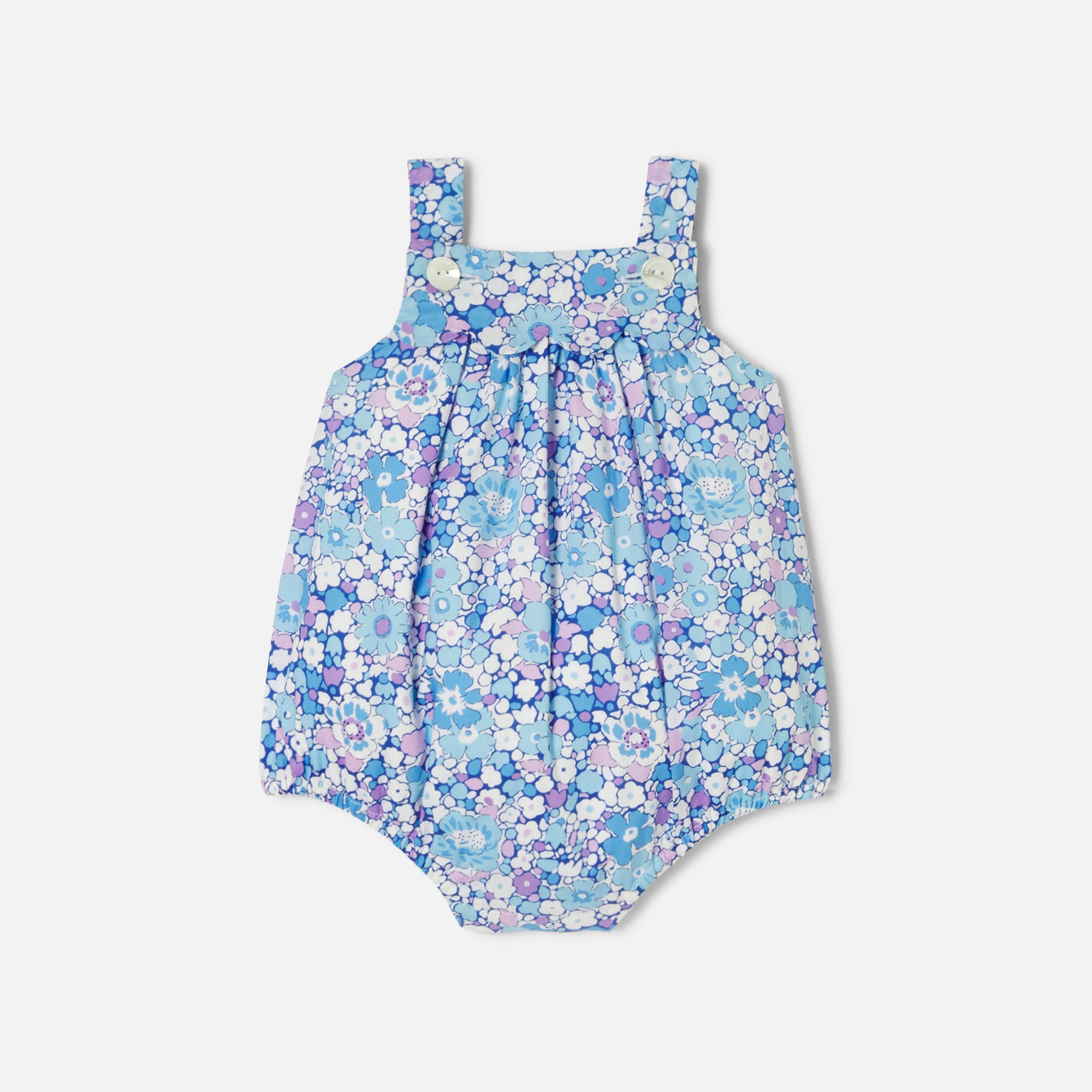 0 QTY / BLEU/MULTICO PAP COMBINAISON/ BLOOMER CORNELIE