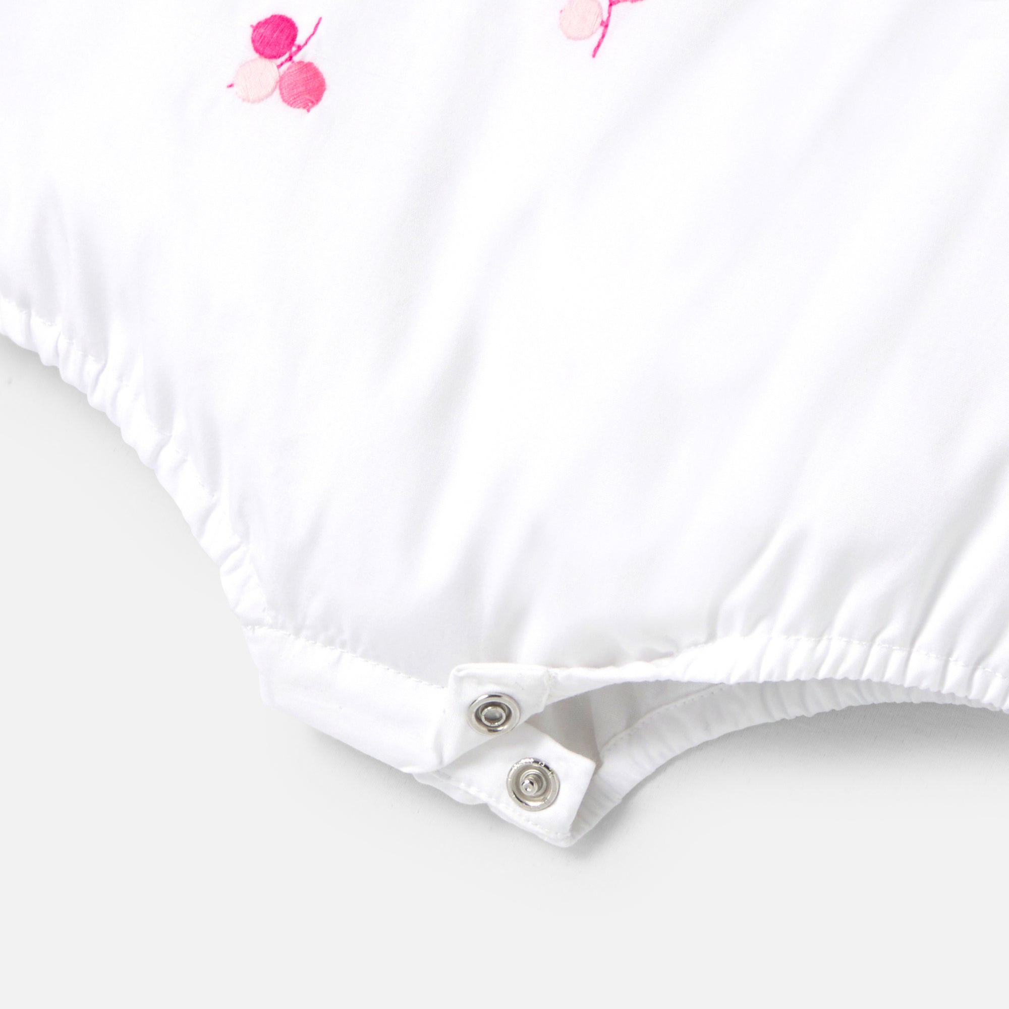 1 QTY / BLANC/MULTICO PAP COMBINAISON/ BLOOMER COQUILLAGE