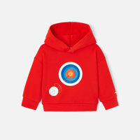 0 QTY / ROUGE VIF PAP SWEAT CRETOIS