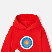 0 QTY / ROUGE VIF PAP SWEAT CRETOIS