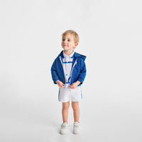 1 QTY / BLANC/BLEU PAP ENSEMBLE CRAMPON