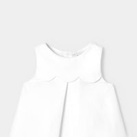 3 QTY / BLANC JACADI PAP ROBE CORAIL