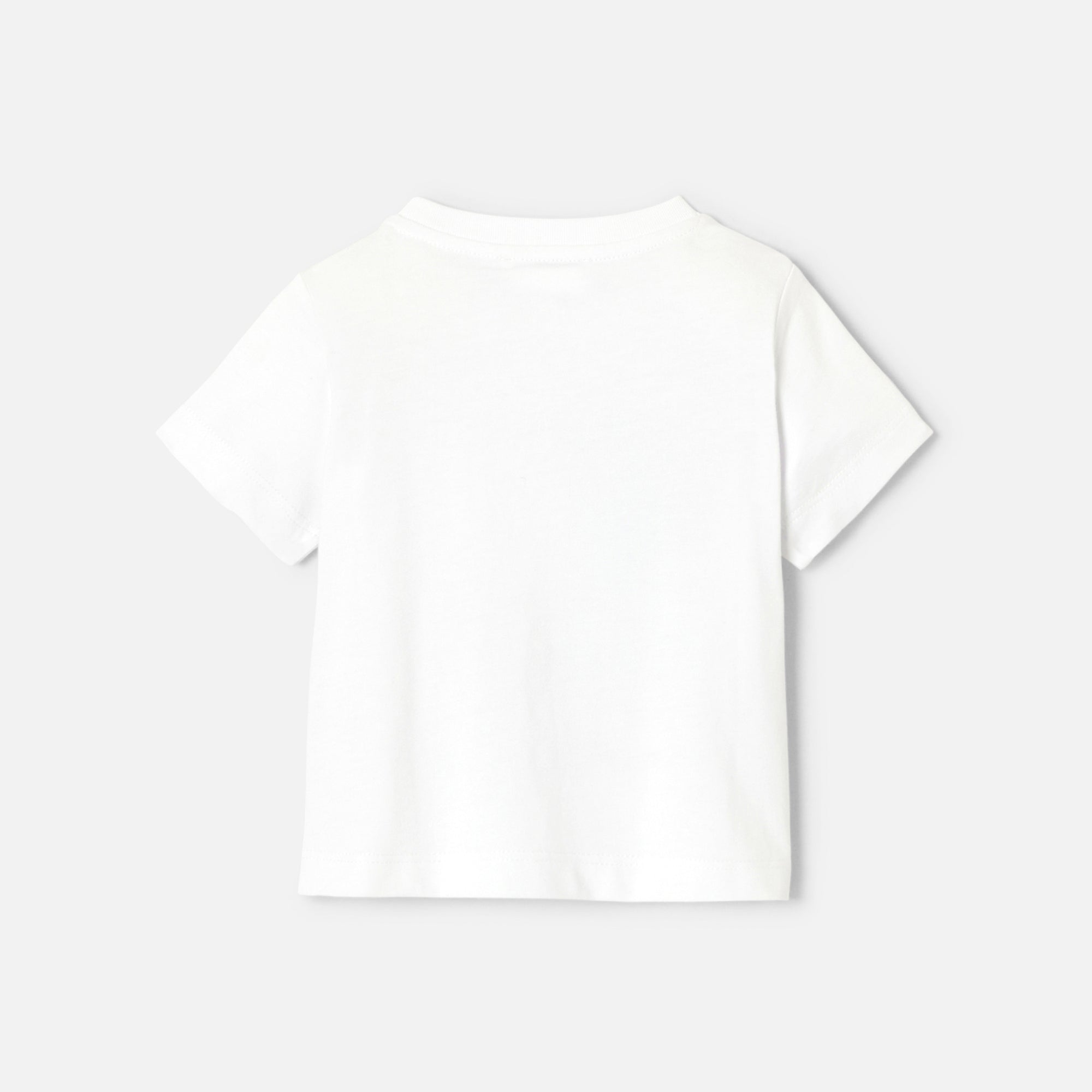15 QTY / BLANC JACADI PAP TEE-SHIRT COSSE