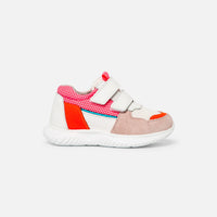 1 QTY / BLANC/MULTICO CHAUSSURES CUIR CLUB BIS BB