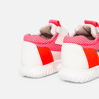 1 QTY / BLANC/MULTICO CHAUSSURES CUIR CLUB BIS BB