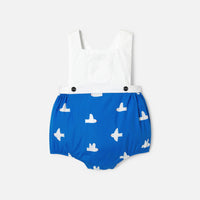 589 QTY / BLANC/MULTICO PAP COMBINAISON/ BLOOMER COREN