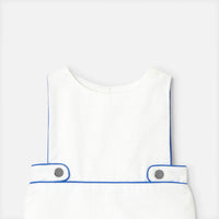 124 QTY / BLANC JACADI PAP COMBINAISON/ BLOOMER CAPITOU