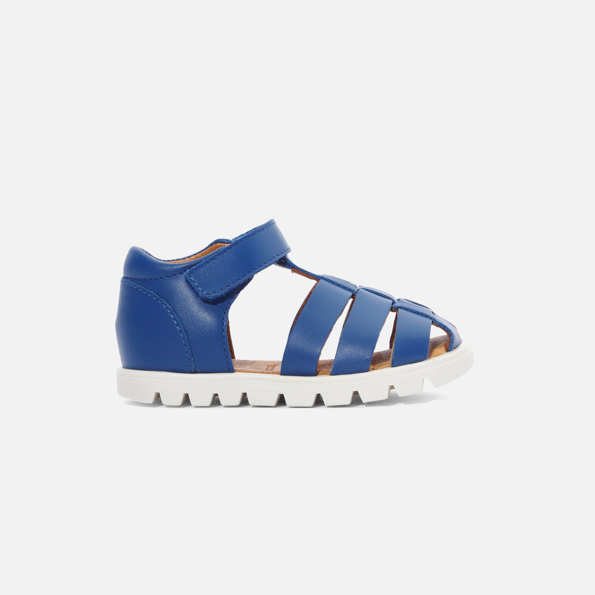 87 QTY / BLEU CHAUSSURES CUIR ALPHONSE