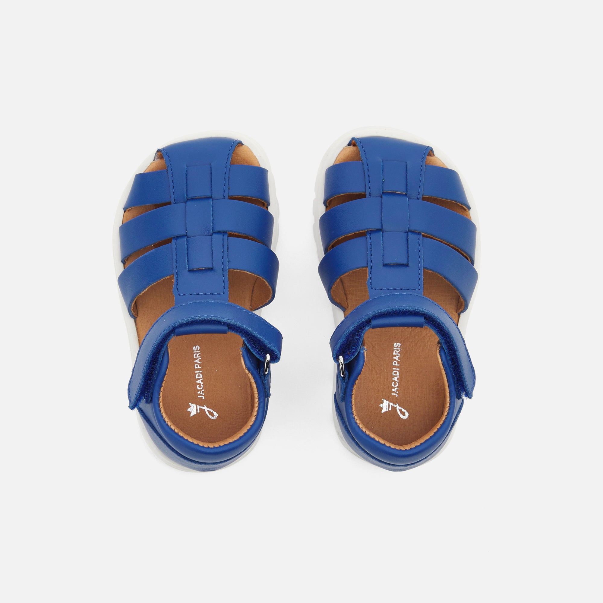 87 QTY / BLEU CHAUSSURES CUIR ALPHONSE