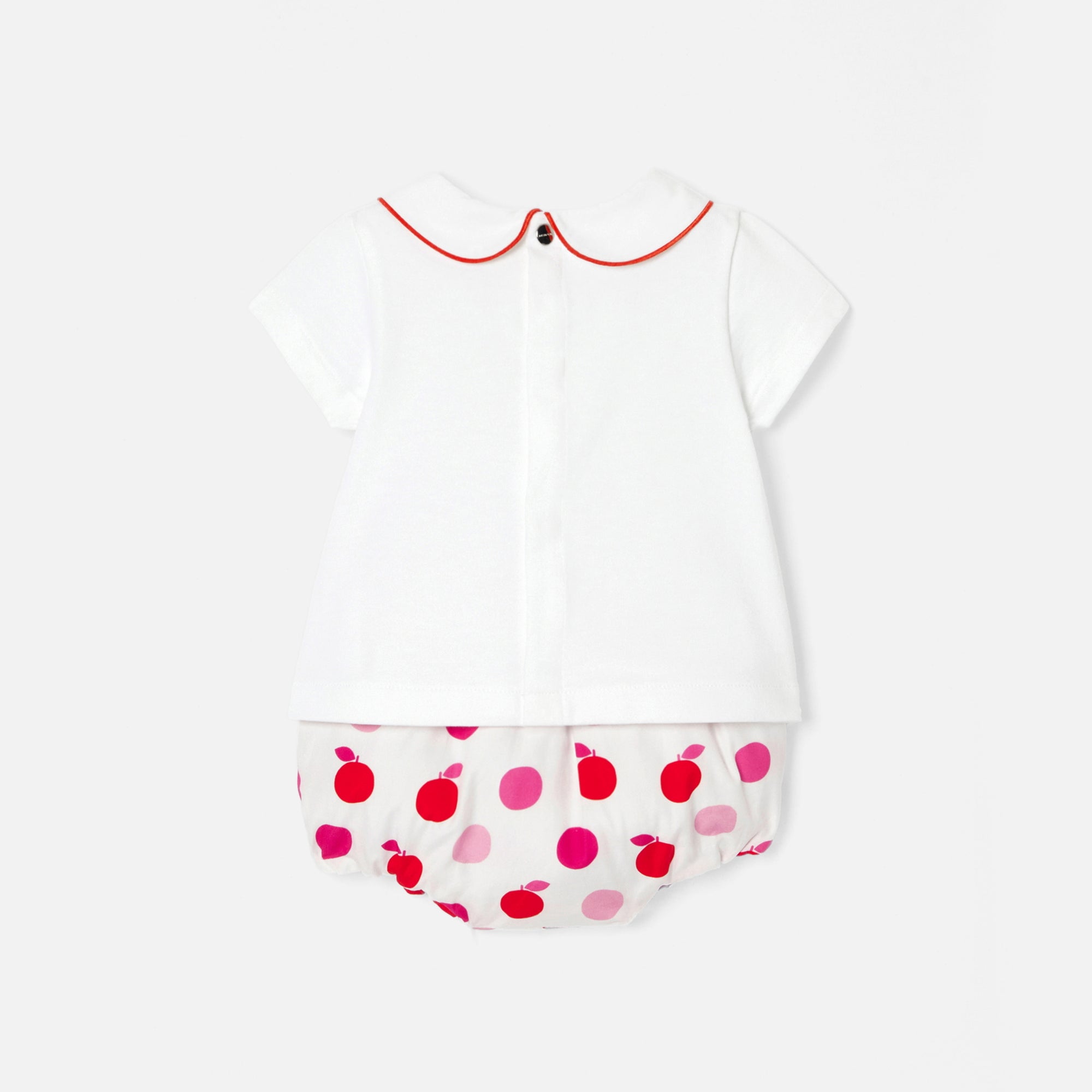566 QTY / BLANC/MULTICO PAP ENSEMBLE CACTUS