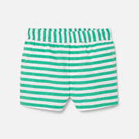 31 QTY / BLANC/VERT PAP SHORT / BERMUDA COQ