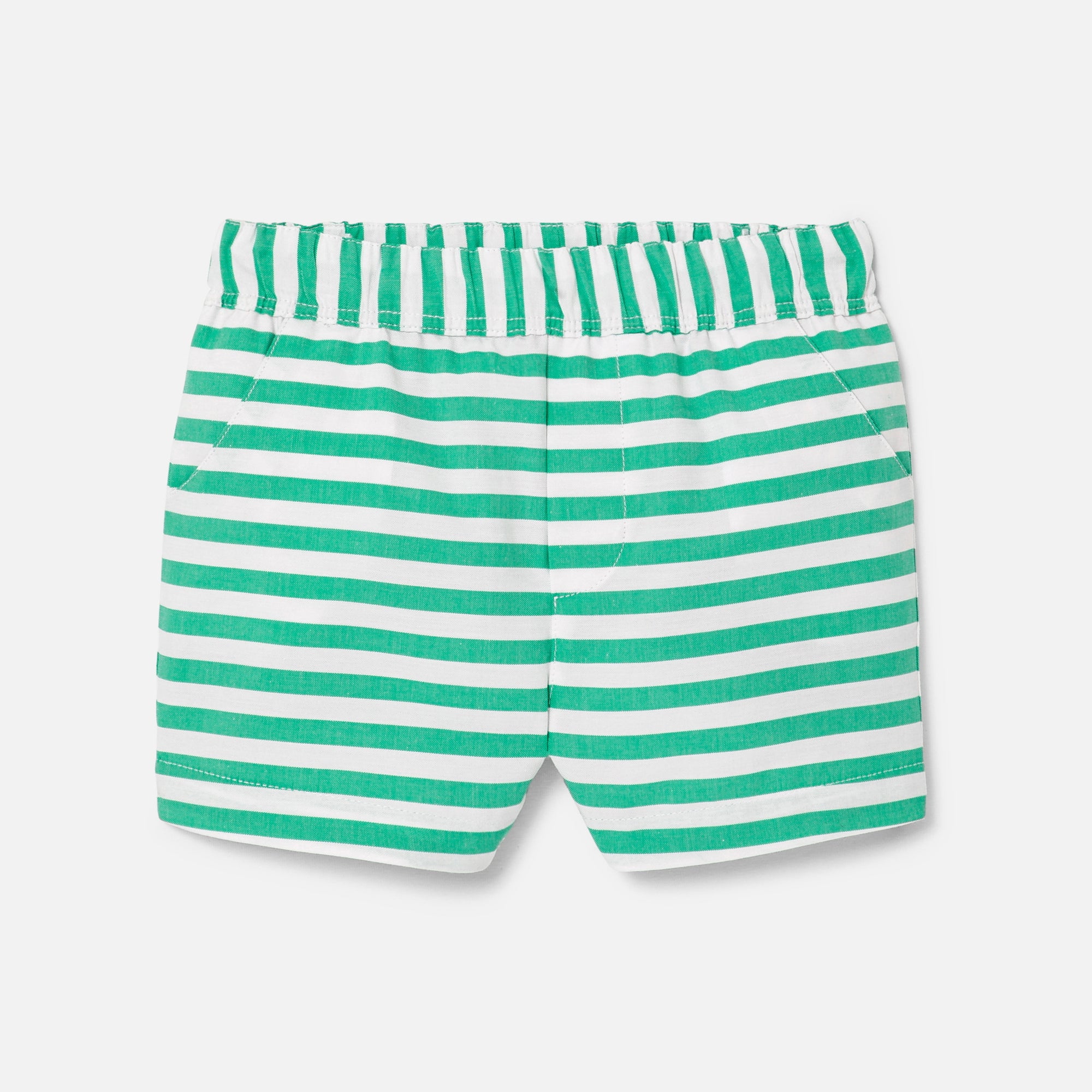 31 QTY / BLANC/VERT PAP SHORT / BERMUDA COQ