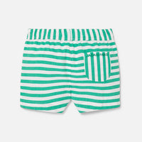 31 QTY / BLANC/VERT PAP SHORT / BERMUDA COQ