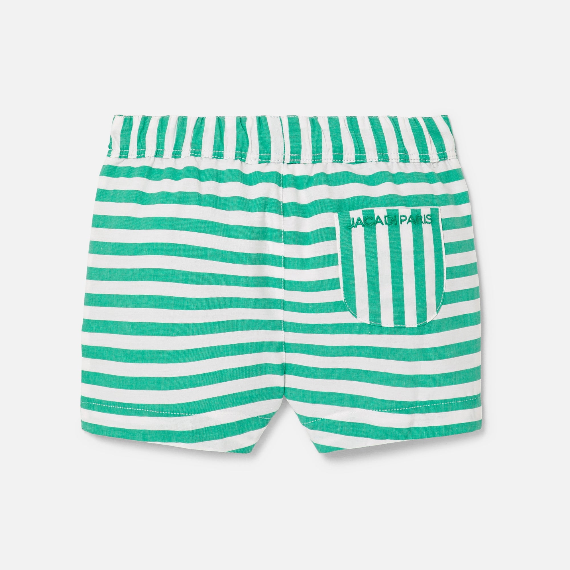 31 QTY / BLANC/VERT PAP SHORT / BERMUDA COQ