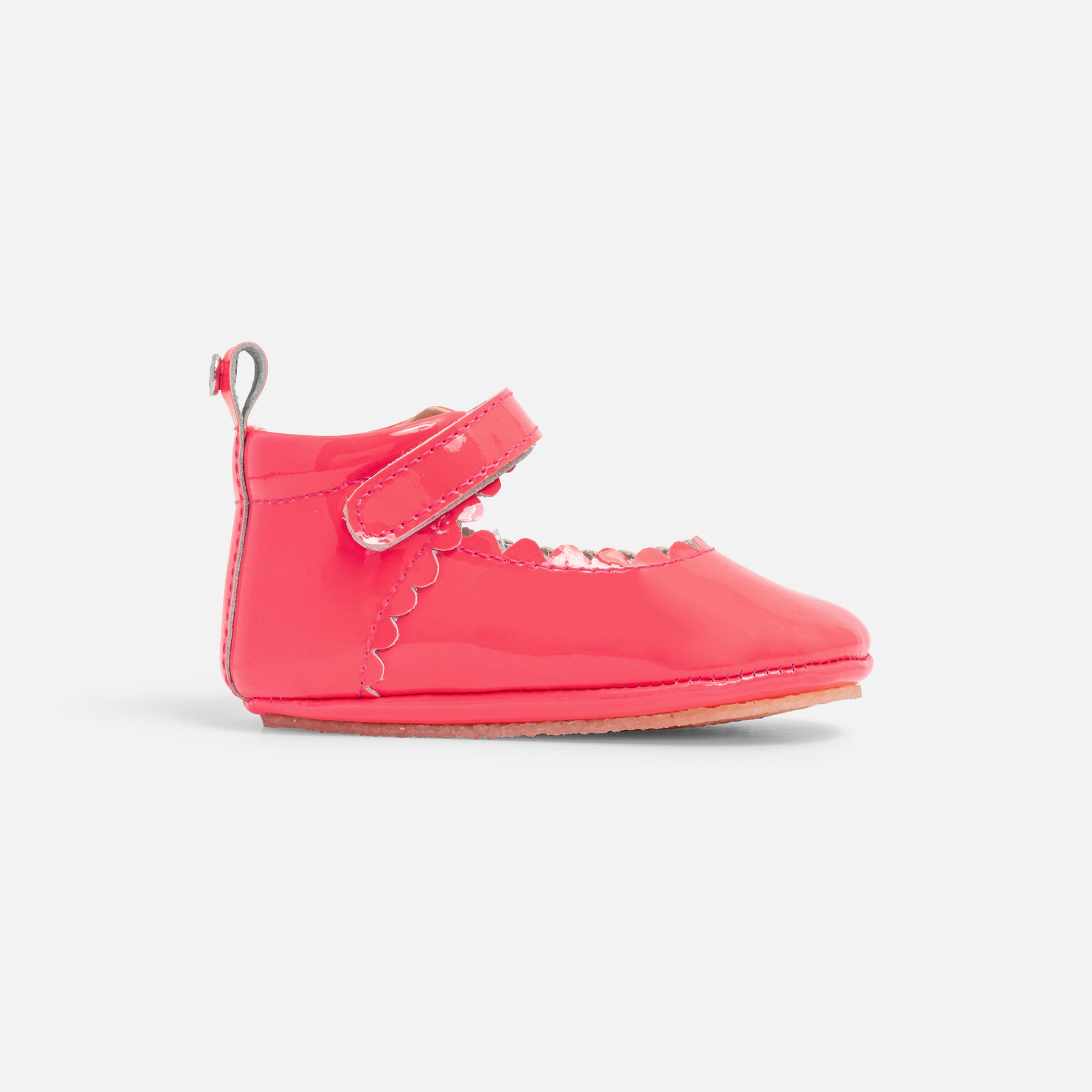 137 QTY / ROSE FLUO CHAUSSURES TOILE ALYSSA COL