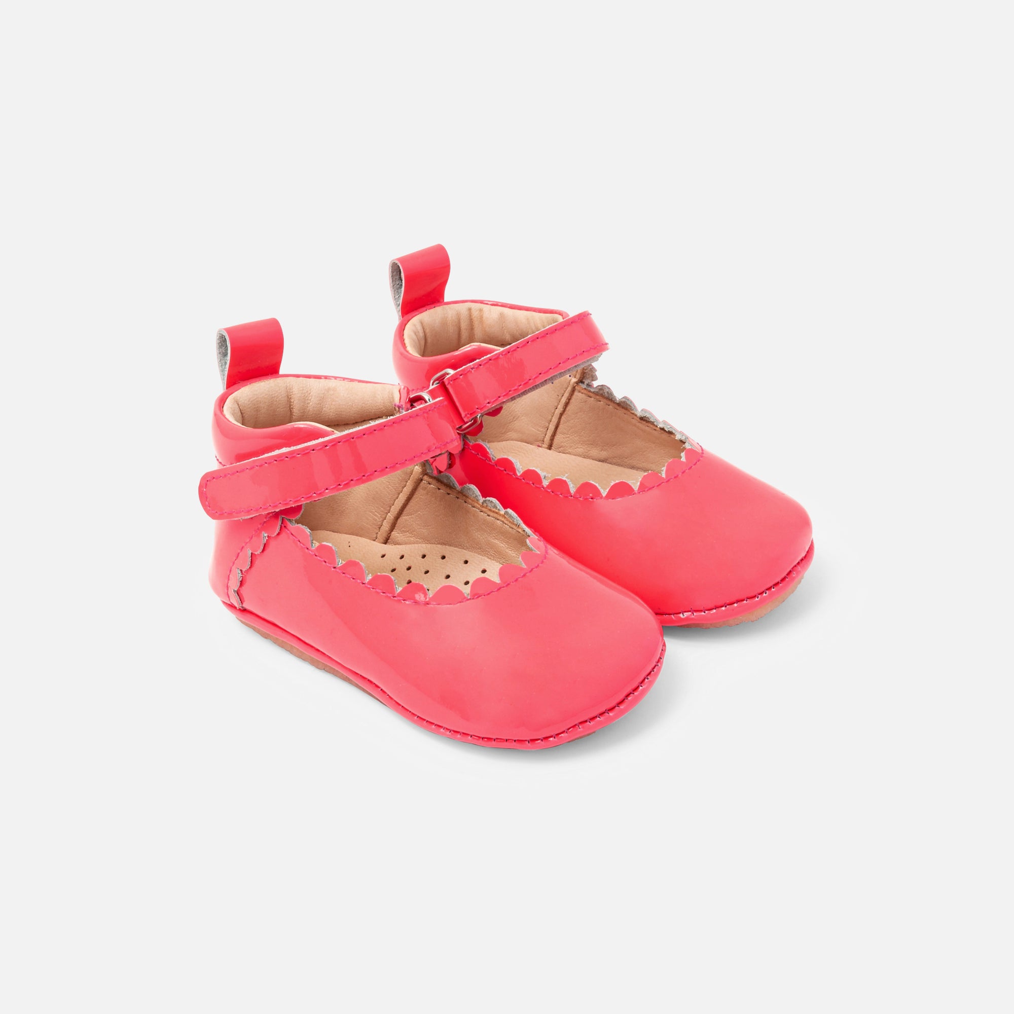 137 QTY / ROSE FLUO CHAUSSURES TOILE ALYSSA COL