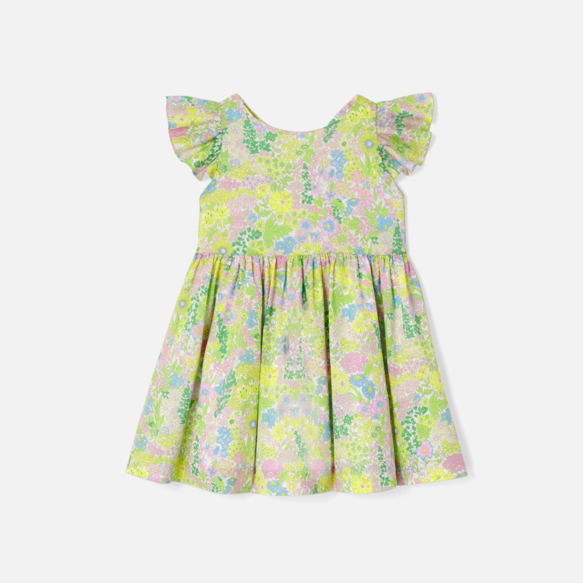 21 QTY / JAUNE/MULTICO PAP ROBE CALFREDASPE