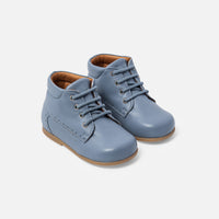 0 QTY / BLEU CHAUSSURES CUIR FRIMOUSSE COL