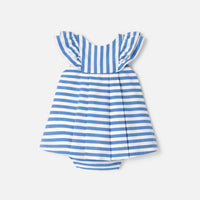 143 QTY / BLEU/BLANC PAP ROBE CAURORE