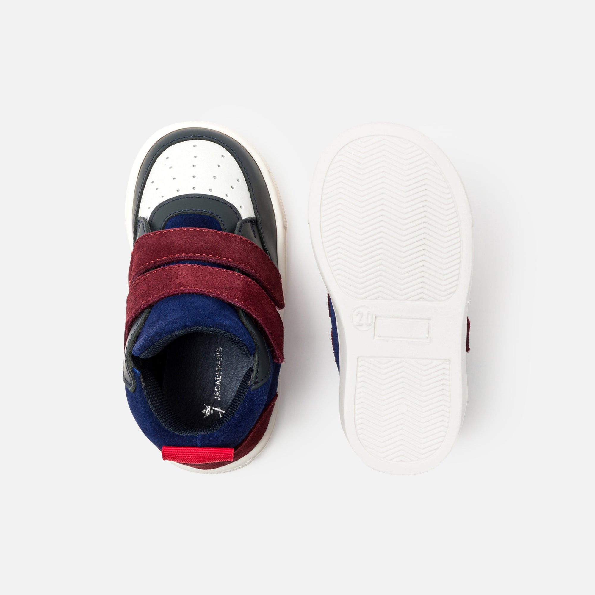 16 QTY / BLEU/ROUGE CHAUSSURES CUIR BARTHELEMY COL