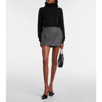 Contour Mini Skirt - Mid Charcoal