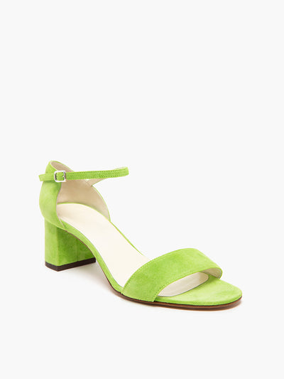 Sandales à talons Lila 50 - Vert