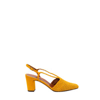 Slingback tressées Hattem 65 - Jaune