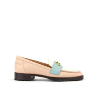 Brooklyn moccasins leather - Tricolore