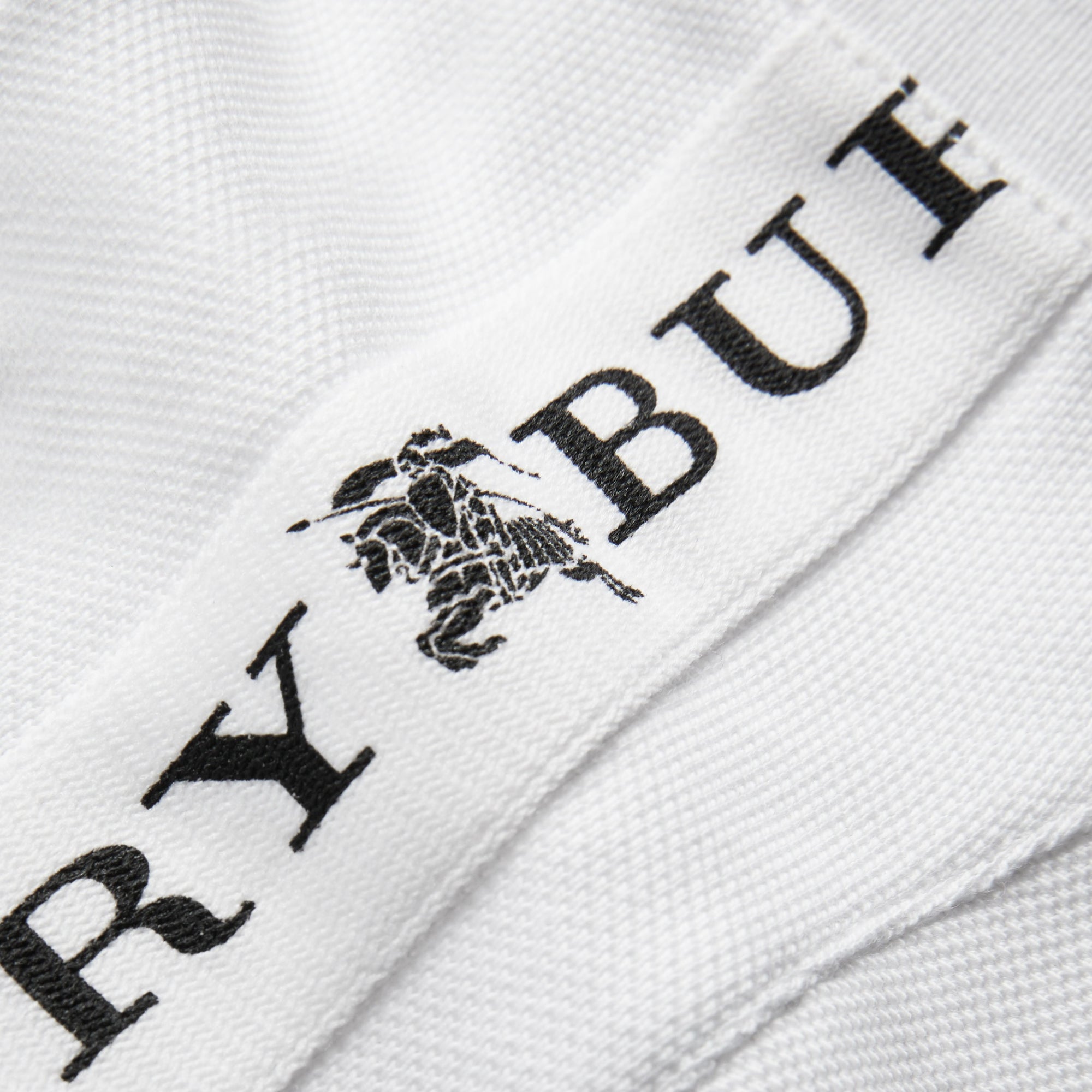 Robe polo en coton à détails contrastants et logo - White