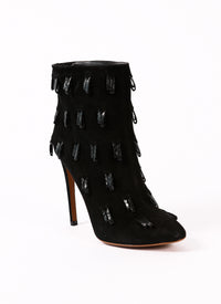 NOIR/NOIR BOOTS BOTTINES CHAMOIS+AYERS POMPON