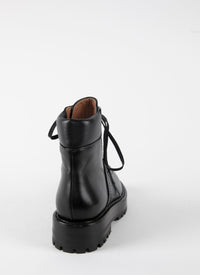 NOIR BOTTINES BOTTINES VEAU