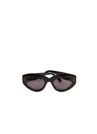 GRIS/NOIR LUNETTES CAT EYE 51 Sunglass WOMAN ACETATE