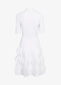 BLANC ROBES ROBE MC MAILLE FESTON