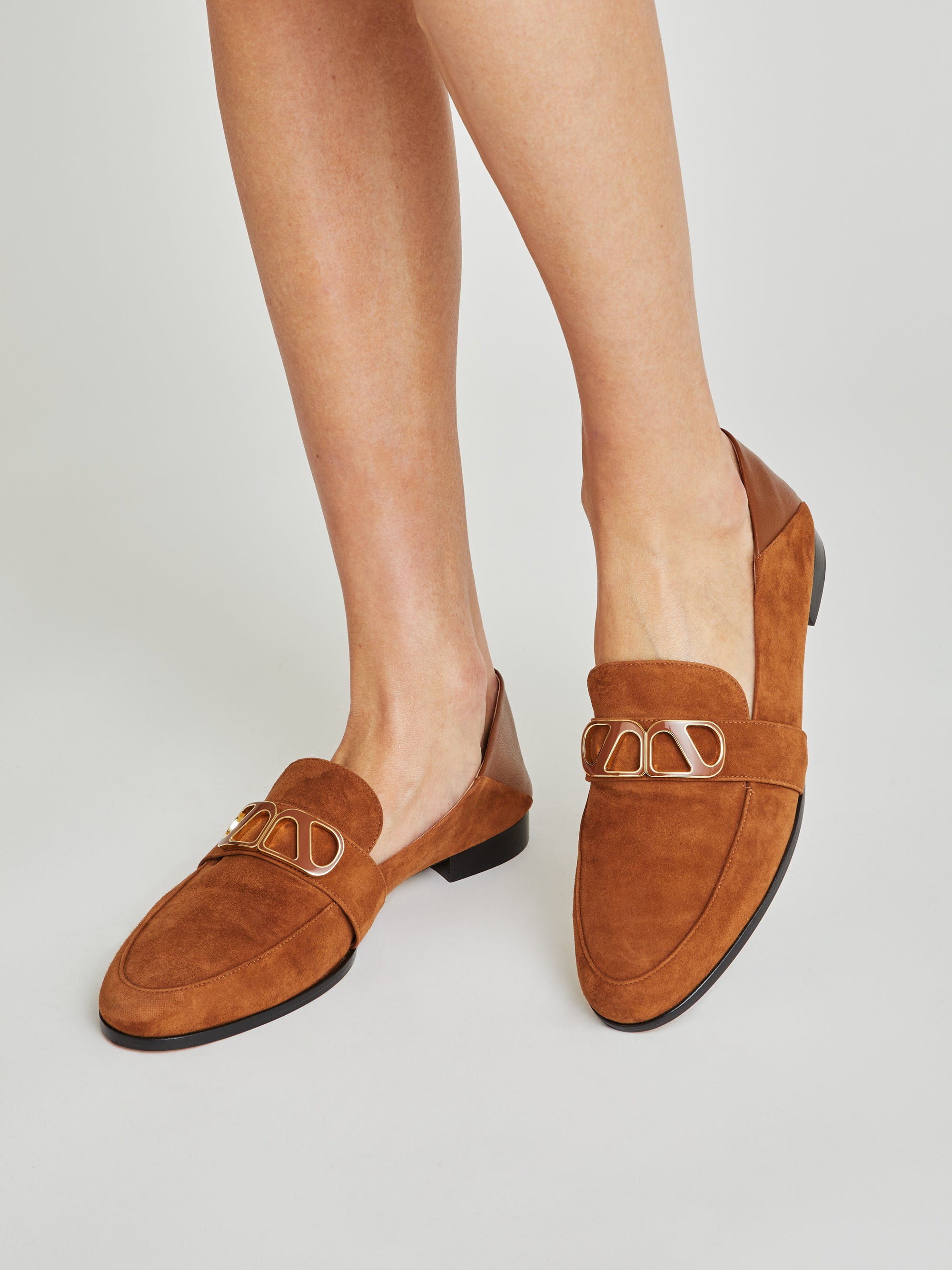 Blair moccasins in suede - Crumble