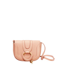 Hana mini bag in leather - Fallow Pink