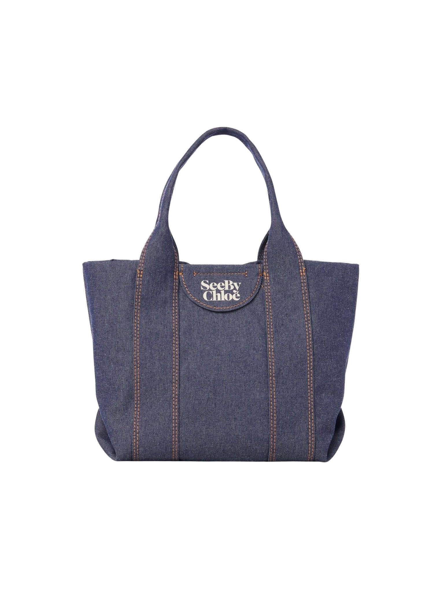 Laetizia small tote bag - Denim