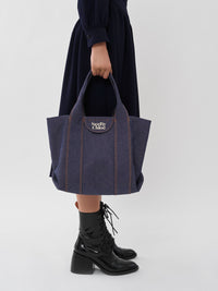 Petit sac cabas Laetizia - Denim