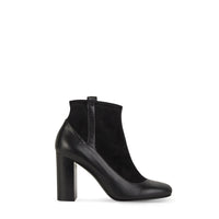 Boots à talons Heaton 90 - Noir & Stretch Noir